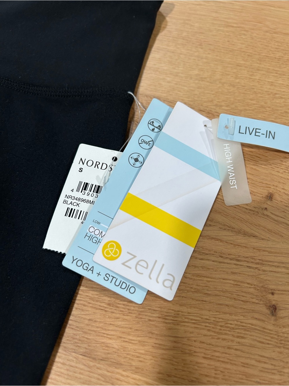 Zella High Waist Live-In Yoga & Studio Leggings Size S NWT - Picture 4 of 8